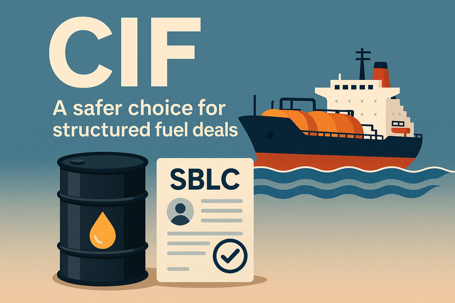 CIF Gasoil is the safer way to trade EN590
